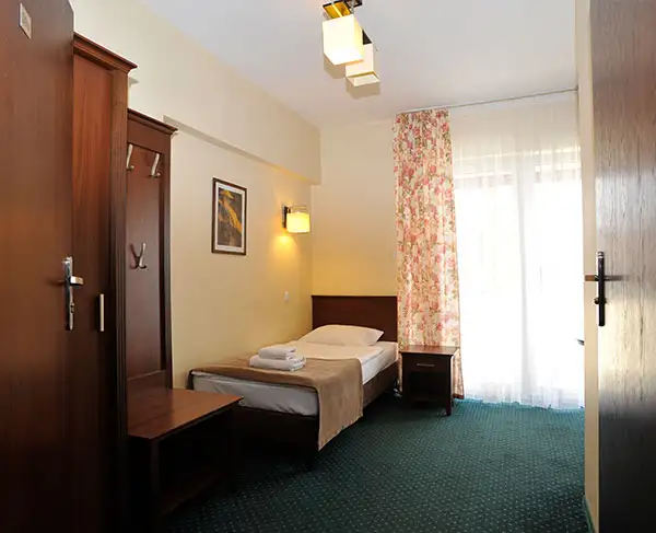 Habitación individual en el Hotel Lotos